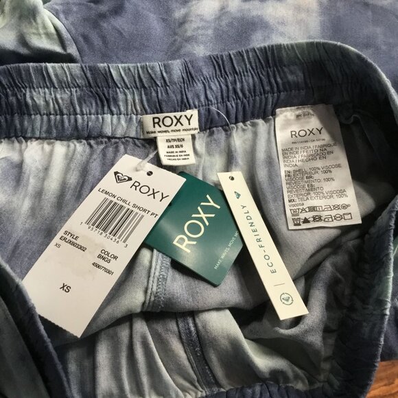 Roxy Lemon Chill Beach Shorts Blue XS - Picture 6 of 6